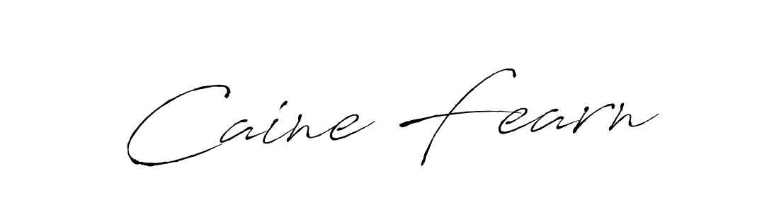 Also we have Caine Fearn name is the best signature style. Create professional handwritten signature collection using Antro_Vectra autograph style. Caine Fearn signature style 6 images and pictures png