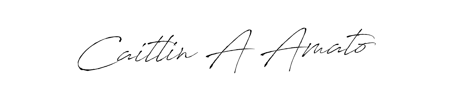 Also You can easily find your signature by using the search form. We will create Caitlin A Amato name handwritten signature images for you free of cost using Antro_Vectra sign style. Caitlin A Amato signature style 6 images and pictures png