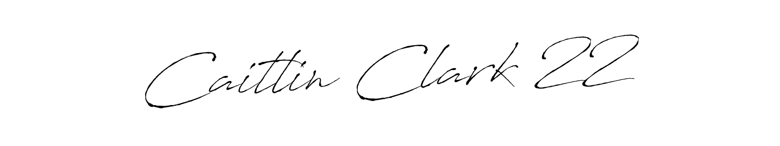 Create a beautiful signature design for name Caitlin Clark 22. With this signature (Antro_Vectra) fonts, you can make a handwritten signature for free. Caitlin Clark 22 signature style 6 images and pictures png