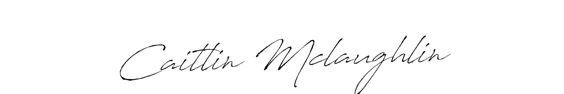 Make a beautiful signature design for name Caitlin Mclaughlin. With this signature (Antro_Vectra) style, you can create a handwritten signature for free. Caitlin Mclaughlin signature style 6 images and pictures png