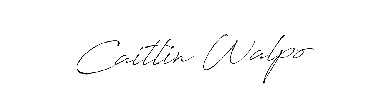 Use a signature maker to create a handwritten signature online. With this signature software, you can design (Antro_Vectra) your own signature for name Caitlin Walpo. Caitlin Walpo signature style 6 images and pictures png