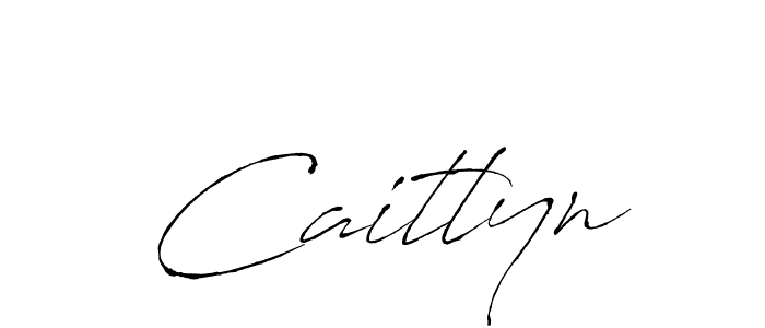 Caitlyn stylish signature style. Best Handwritten Sign (Antro_Vectra) for my name. Handwritten Signature Collection Ideas for my name Caitlyn. Caitlyn signature style 6 images and pictures png