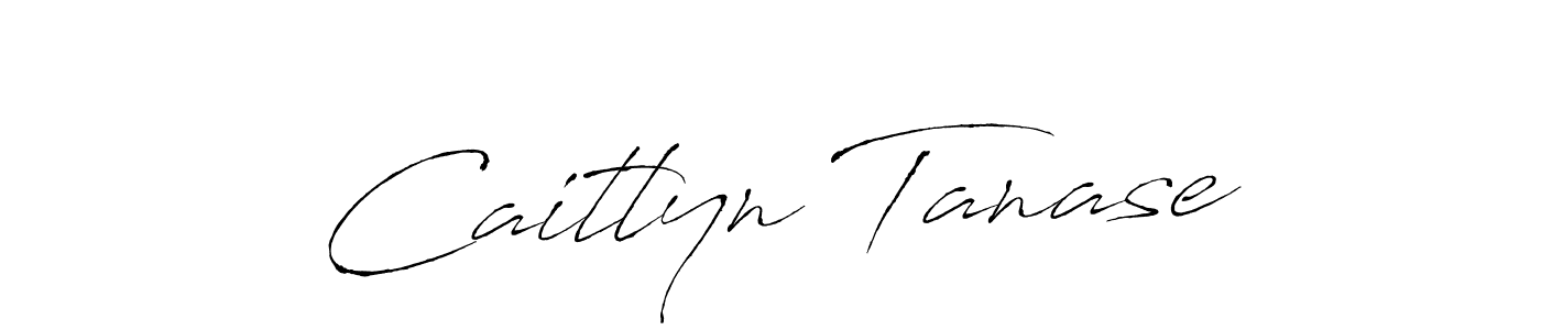Create a beautiful signature design for name Caitlyn Tanase. With this signature (Antro_Vectra) fonts, you can make a handwritten signature for free. Caitlyn Tanase signature style 6 images and pictures png