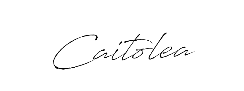 How to make Caitolea name signature. Use Antro_Vectra style for creating short signs online. This is the latest handwritten sign. Caitolea signature style 6 images and pictures png