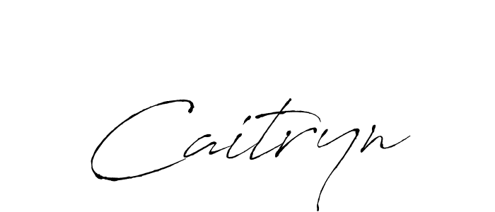 Create a beautiful signature design for name Caitryn. With this signature (Antro_Vectra) fonts, you can make a handwritten signature for free. Caitryn signature style 6 images and pictures png