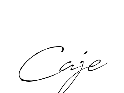 It looks lik you need a new signature style for name Caje. Design unique handwritten (Antro_Vectra) signature with our free signature maker in just a few clicks. Caje signature style 6 images and pictures png