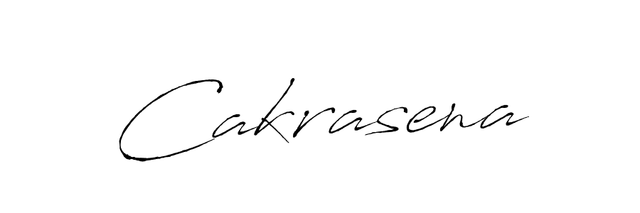 Create a beautiful signature design for name Cakrasena. With this signature (Antro_Vectra) fonts, you can make a handwritten signature for free. Cakrasena signature style 6 images and pictures png