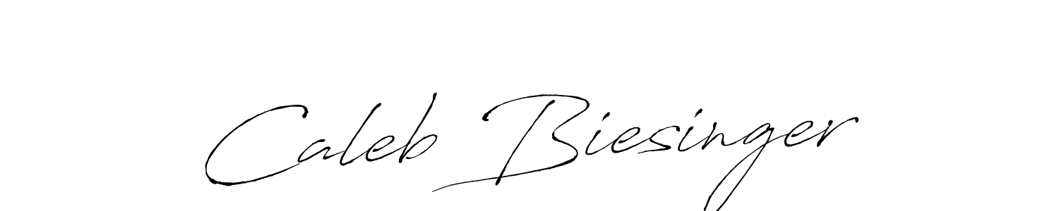 Create a beautiful signature design for name Caleb Biesinger. With this signature (Antro_Vectra) fonts, you can make a handwritten signature for free. Caleb Biesinger signature style 6 images and pictures png