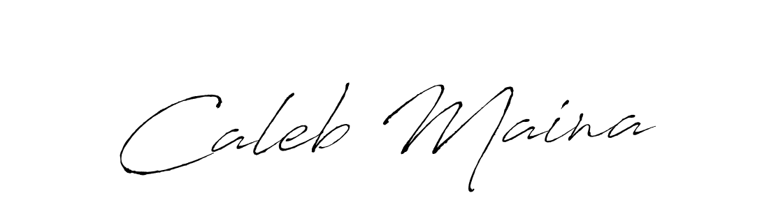 You should practise on your own different ways (Antro_Vectra) to write your name (Caleb Maina) in signature. don't let someone else do it for you. Caleb Maina signature style 6 images and pictures png