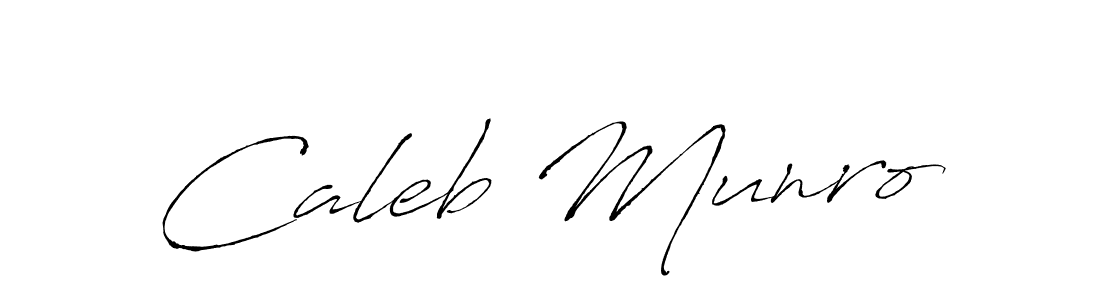 Also we have Caleb Munro name is the best signature style. Create professional handwritten signature collection using Antro_Vectra autograph style. Caleb Munro signature style 6 images and pictures png