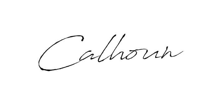 Create a beautiful signature design for name Calhoun. With this signature (Antro_Vectra) fonts, you can make a handwritten signature for free. Calhoun signature style 6 images and pictures png