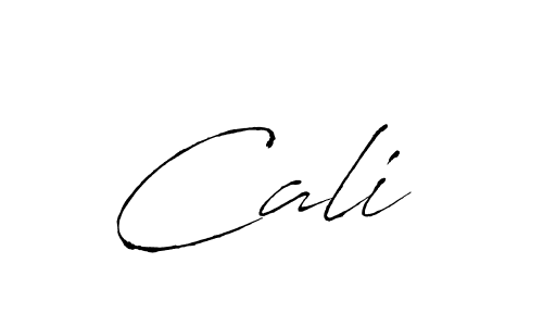 Create a beautiful signature design for name Cali . With this signature (Antro_Vectra) fonts, you can make a handwritten signature for free. Cali  signature style 6 images and pictures png