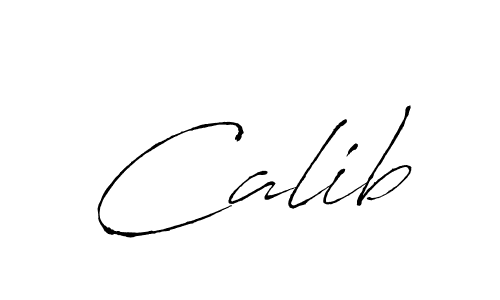 You should practise on your own different ways (Antro_Vectra) to write your name (Calib) in signature. don't let someone else do it for you. Calib signature style 6 images and pictures png