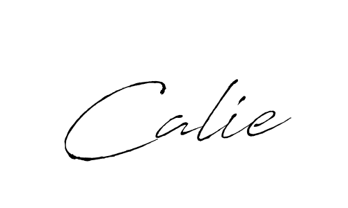 Use a signature maker to create a handwritten signature online. With this signature software, you can design (Antro_Vectra) your own signature for name Calie. Calie signature style 6 images and pictures png