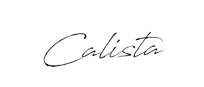 How to make Calista signature? Antro_Vectra is a professional autograph style. Create handwritten signature for Calista name. Calista signature style 6 images and pictures png