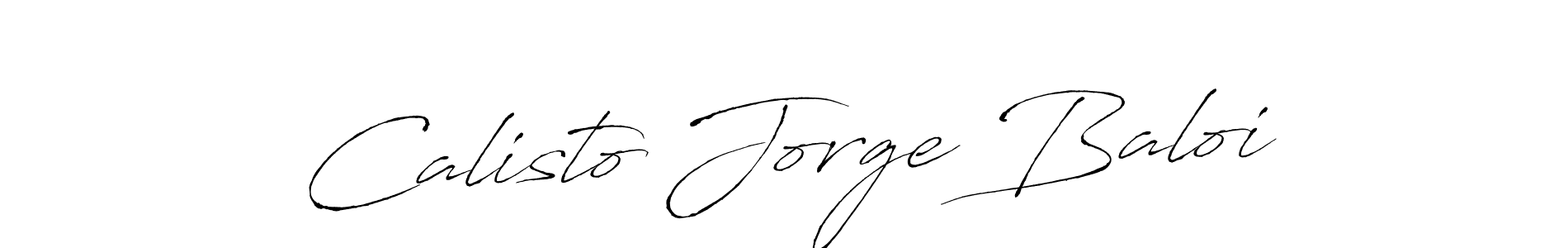 Similarly Antro_Vectra is the best handwritten signature design. Signature creator online .You can use it as an online autograph creator for name Calisto Jorge Baloi. Calisto Jorge Baloi signature style 6 images and pictures png