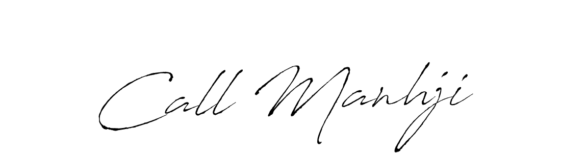 Use a signature maker to create a handwritten signature online. With this signature software, you can design (Antro_Vectra) your own signature for name Call Manhji. Call Manhji signature style 6 images and pictures png