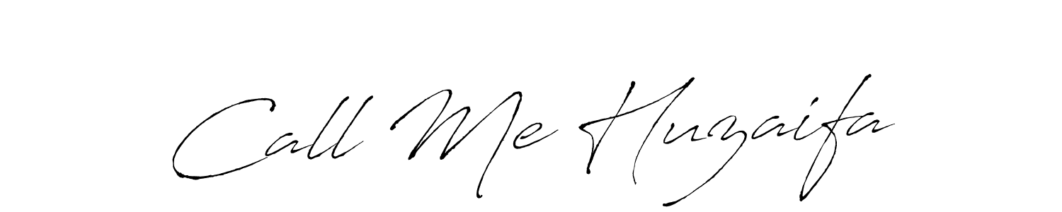 Make a beautiful signature design for name Call Me Huzaifa. With this signature (Antro_Vectra) style, you can create a handwritten signature for free. Call Me Huzaifa signature style 6 images and pictures png