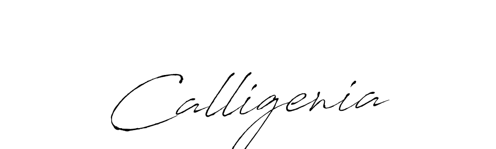 How to make Calligenia signature? Antro_Vectra is a professional autograph style. Create handwritten signature for Calligenia name. Calligenia signature style 6 images and pictures png