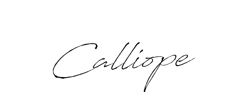 You should practise on your own different ways (Antro_Vectra) to write your name (Calliope) in signature. don't let someone else do it for you. Calliope signature style 6 images and pictures png