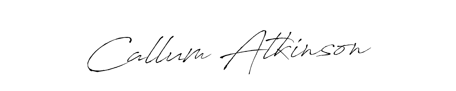 Create a beautiful signature design for name Callum Atkinson. With this signature (Antro_Vectra) fonts, you can make a handwritten signature for free. Callum Atkinson signature style 6 images and pictures png