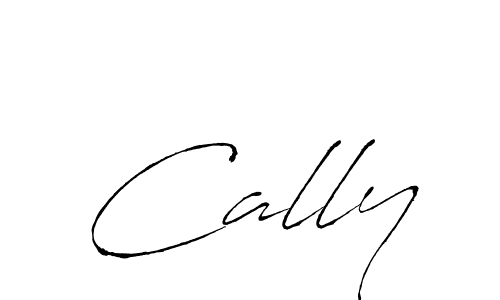 Cally stylish signature style. Best Handwritten Sign (Antro_Vectra) for my name. Handwritten Signature Collection Ideas for my name Cally. Cally signature style 6 images and pictures png