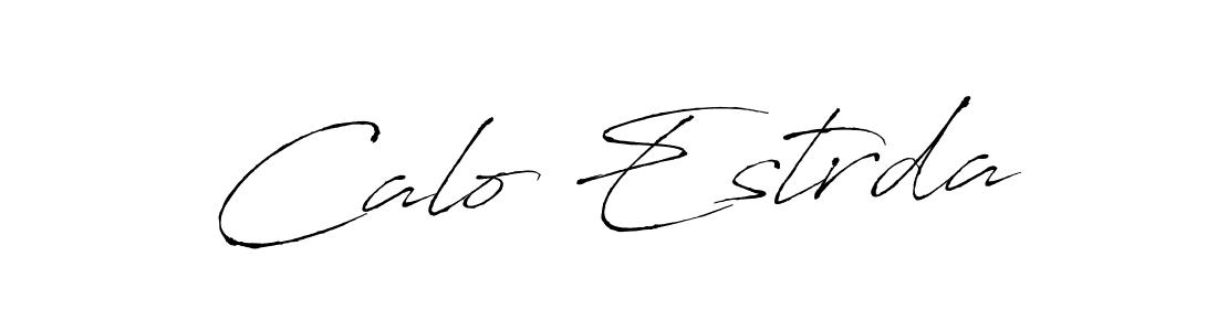 Design your own signature with our free online signature maker. With this signature software, you can create a handwritten (Antro_Vectra) signature for name Calo Estrda. Calo Estrda signature style 6 images and pictures png