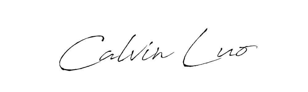 Make a beautiful signature design for name Calvin Luo. Use this online signature maker to create a handwritten signature for free. Calvin Luo signature style 6 images and pictures png