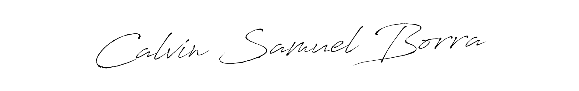 You should practise on your own different ways (Antro_Vectra) to write your name (Calvin Samuel Borra) in signature. don't let someone else do it for you. Calvin Samuel Borra signature style 6 images and pictures png