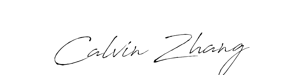 Similarly Antro_Vectra is the best handwritten signature design. Signature creator online .You can use it as an online autograph creator for name Calvin Zhang. Calvin Zhang signature style 6 images and pictures png