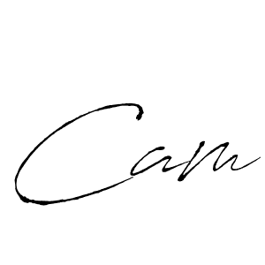 Design your own signature with our free online signature maker. With this signature software, you can create a handwritten (Antro_Vectra) signature for name Cam. Cam signature style 6 images and pictures png