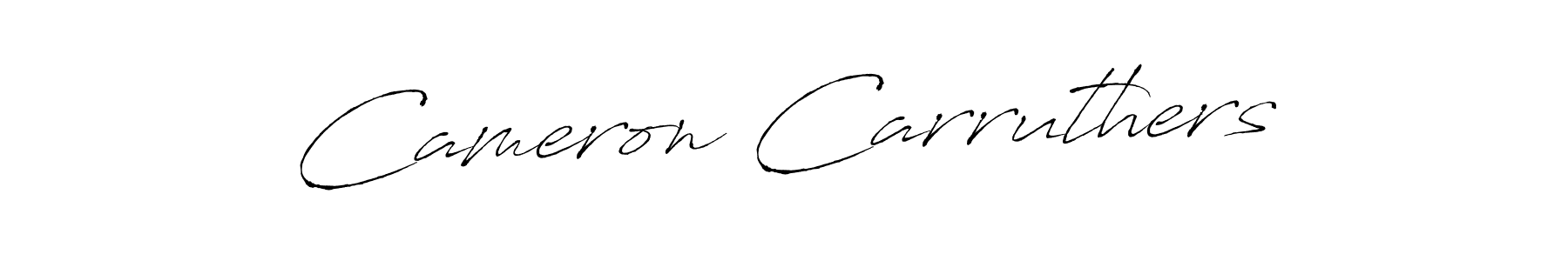 Make a beautiful signature design for name Cameron Carruthers. With this signature (Antro_Vectra) style, you can create a handwritten signature for free. Cameron Carruthers signature style 6 images and pictures png