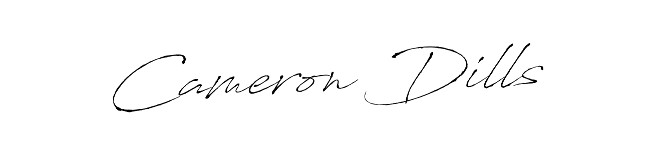 The best way (Antro_Vectra) to make a short signature is to pick only two or three words in your name. The name Cameron Dills include a total of six letters. For converting this name. Cameron Dills signature style 6 images and pictures png