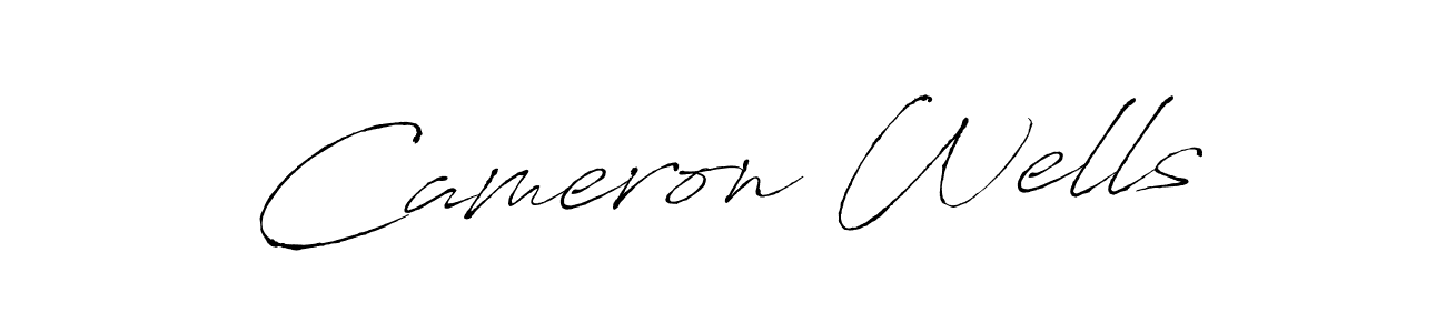 Also we have Cameron Wells name is the best signature style. Create professional handwritten signature collection using Antro_Vectra autograph style. Cameron Wells signature style 6 images and pictures png