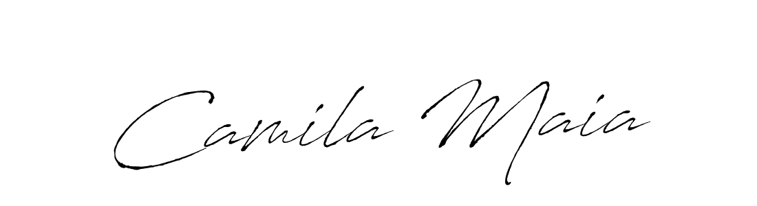 Similarly Antro_Vectra is the best handwritten signature design. Signature creator online .You can use it as an online autograph creator for name Camila Maia. Camila Maia signature style 6 images and pictures png