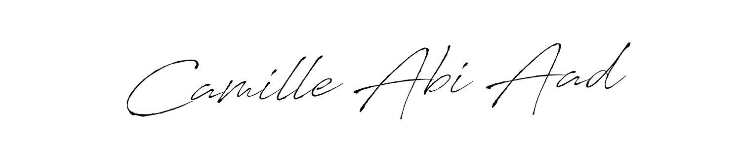 It looks lik you need a new signature style for name Camille Abi Aad. Design unique handwritten (Antro_Vectra) signature with our free signature maker in just a few clicks. Camille Abi Aad signature style 6 images and pictures png