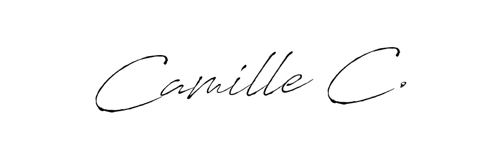 It looks lik you need a new signature style for name Camille C.. Design unique handwritten (Antro_Vectra) signature with our free signature maker in just a few clicks. Camille C. signature style 6 images and pictures png