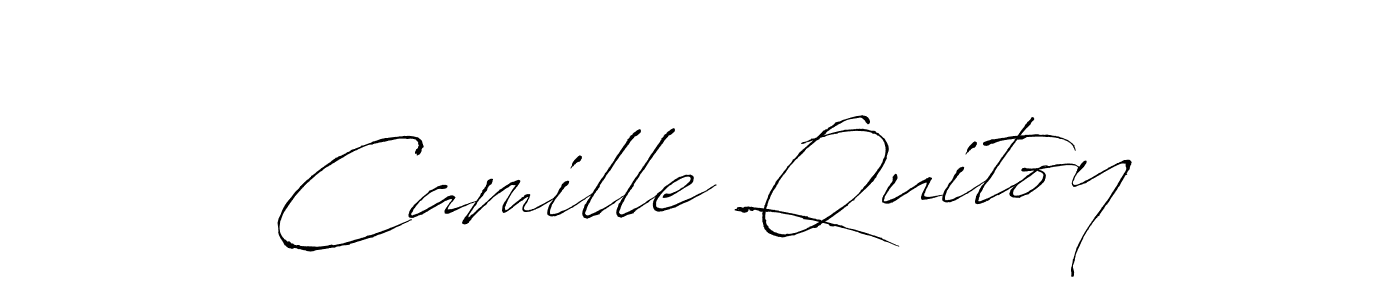 Make a short Camille Quitoy signature style. Manage your documents anywhere anytime using Antro_Vectra. Create and add eSignatures, submit forms, share and send files easily. Camille Quitoy signature style 6 images and pictures png