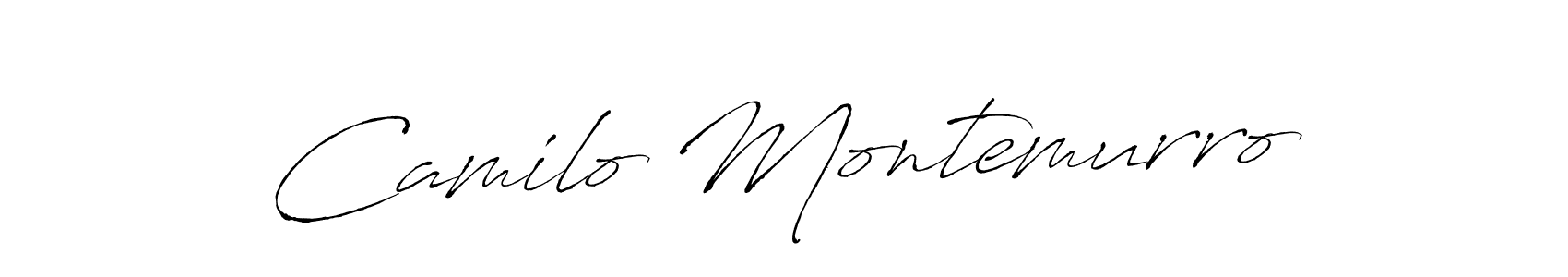 The best way (Antro_Vectra) to make a short signature is to pick only two or three words in your name. The name Camilo Montemurro include a total of six letters. For converting this name. Camilo Montemurro signature style 6 images and pictures png