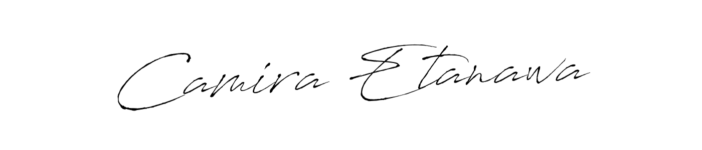 How to make Camira Etanawa name signature. Use Antro_Vectra style for creating short signs online. This is the latest handwritten sign. Camira Etanawa signature style 6 images and pictures png