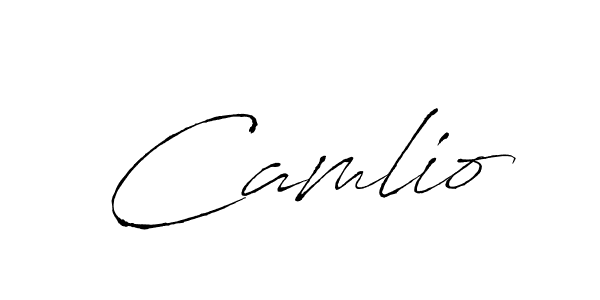 Antro_Vectra is a professional signature style that is perfect for those who want to add a touch of class to their signature. It is also a great choice for those who want to make their signature more unique. Get Camlio name to fancy signature for free. Camlio signature style 6 images and pictures png