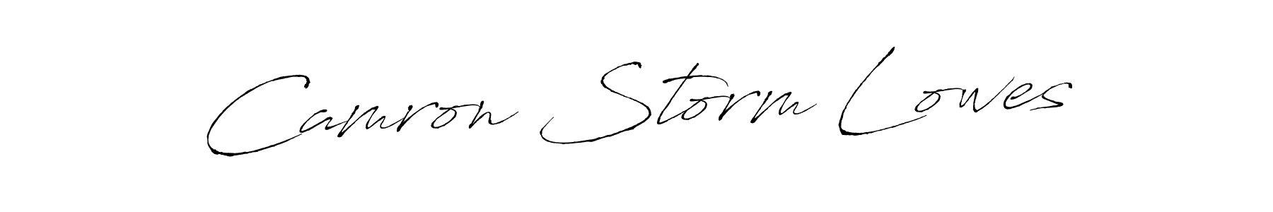 Use a signature maker to create a handwritten signature online. With this signature software, you can design (Antro_Vectra) your own signature for name Camron Storm Lowes. Camron Storm Lowes signature style 6 images and pictures png