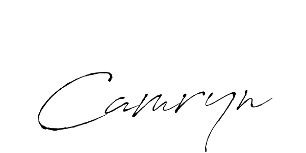 Camryn stylish signature style. Best Handwritten Sign (Antro_Vectra) for my name. Handwritten Signature Collection Ideas for my name Camryn. Camryn signature style 6 images and pictures png