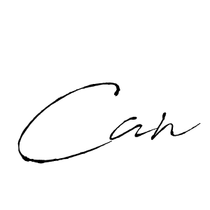 Make a beautiful signature design for name Can. With this signature (Antro_Vectra) style, you can create a handwritten signature for free. Can signature style 6 images and pictures png