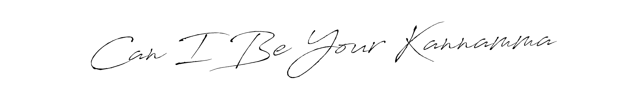 Make a beautiful signature design for name Can I Be Your Kannamma. With this signature (Antro_Vectra) style, you can create a handwritten signature for free. Can I Be Your Kannamma signature style 6 images and pictures png