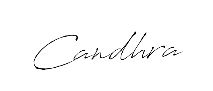 How to make Candhra name signature. Use Antro_Vectra style for creating short signs online. This is the latest handwritten sign. Candhra signature style 6 images and pictures png