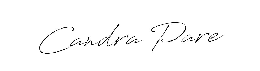 Also we have Candra Pare name is the best signature style. Create professional handwritten signature collection using Antro_Vectra autograph style. Candra Pare signature style 6 images and pictures png