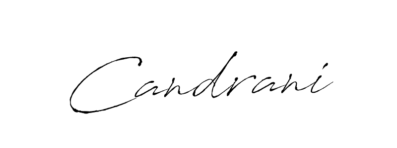 Also we have Candrani name is the best signature style. Create professional handwritten signature collection using Antro_Vectra autograph style. Candrani signature style 6 images and pictures png