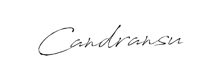 Design your own signature with our free online signature maker. With this signature software, you can create a handwritten (Antro_Vectra) signature for name Candransu. Candransu signature style 6 images and pictures png