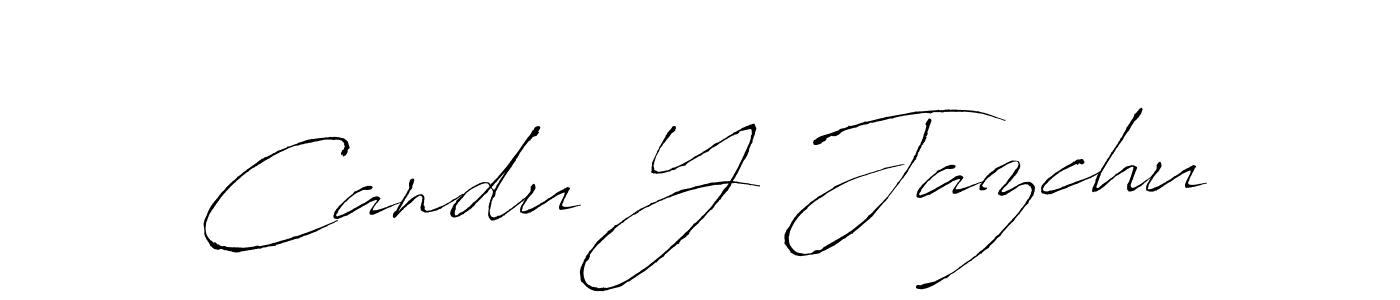 Once you've used our free online signature maker to create your best signature Antro_Vectra style, it's time to enjoy all of the benefits that Candu Y Jazchu name signing documents. Candu Y Jazchu signature style 6 images and pictures png